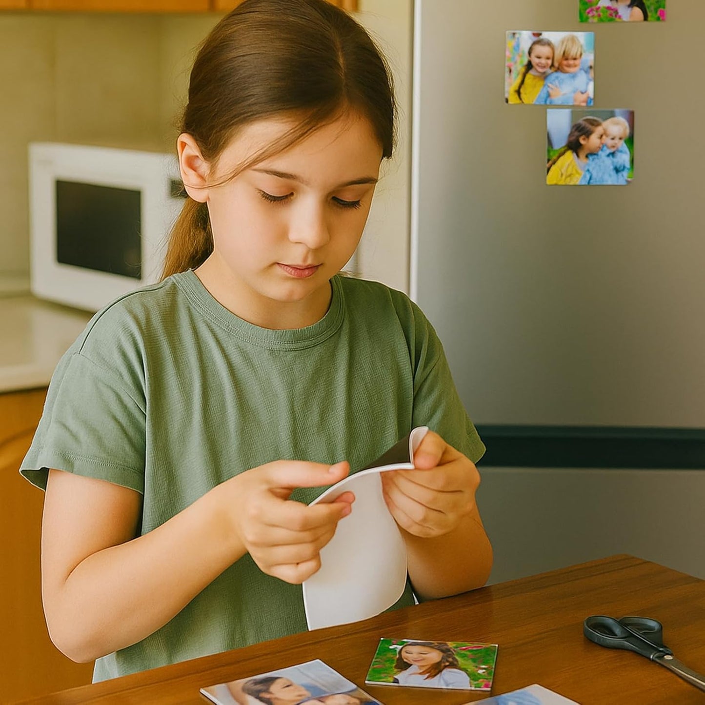 Adhesive Magnetic Sheets 8.5 x 11 Inch, 30 Packs Magnetic Sheets with Adhesive Backing - 0.5mm Thickness Flexible Magnet Sheets for Dies Storage, Craft Projects, Photos, School, Office