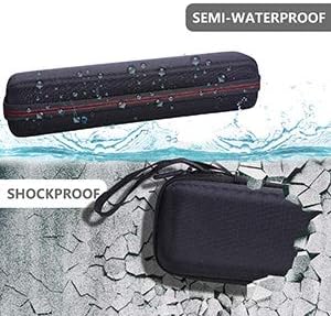 LTGEM Hard Case for Brother DS-640 / DS-740D / DS-940DW / DS-720D & Itari & HP Small USB & Canon imageFORMULA P-208II Document Scanner - Protective Carrying Storage Bag