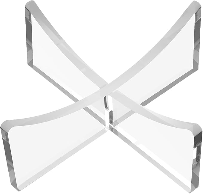 Ball Stand 4-Pack, Acrylic Display Stand for Softball, Baseball, Golf Ball and Field Hockey Ball, Ball Display Holder for Storage and Displaying