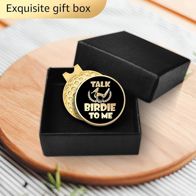 I Love Golf So Much Ball Marker with Magnetic Hat Clip, Funny Golf Accessories Gifts for Men Women, Novelty Birthday Gifts for Men Women Golfer Fan