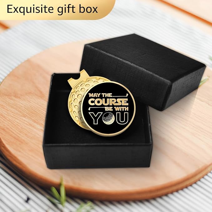 I Love Golf So Much Ball Marker with Magnetic Hat Clip, Funny Golf Accessories Gifts for Men Women, Novelty Birthday Gifts for Men Women Golfer Fan