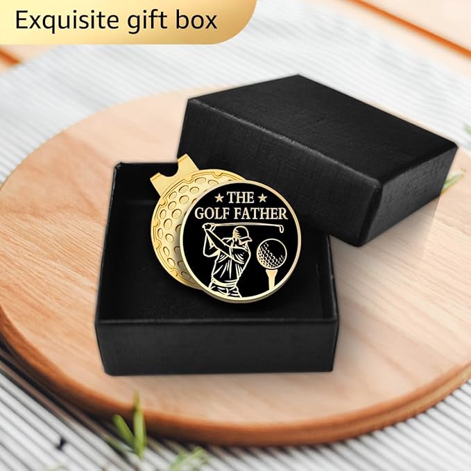 I Love Golf So Much Ball Marker with Magnetic Hat Clip, Funny Golf Accessories Gifts for Men Women, Novelty Birthday Gifts for Men Women Golfer Fan