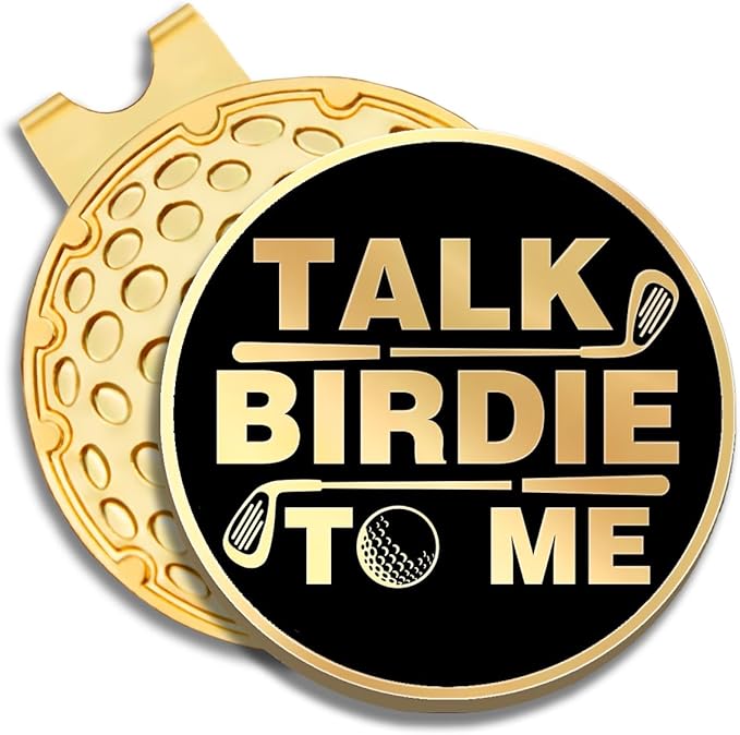 I Love Golf So Much Ball Marker with Magnetic Hat Clip, Funny Golf Accessories Gifts for Men Women, Novelty Birthday Gifts for Men Women Golfer Fan