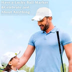 Amy Sport Golf Ball Markers Assorted Patterns Fits All Magnetic Golf Tools Value Set, Alloy Soft Enamel Technique Marker for Hat Clips Gloves Golf Divot Tools Marks