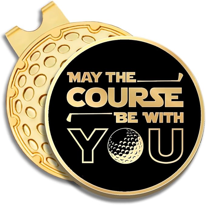 I Love Golf So Much Ball Marker with Magnetic Hat Clip, Funny Golf Accessories Gifts for Men Women, Novelty Birthday Gifts for Men Women Golfer Fan