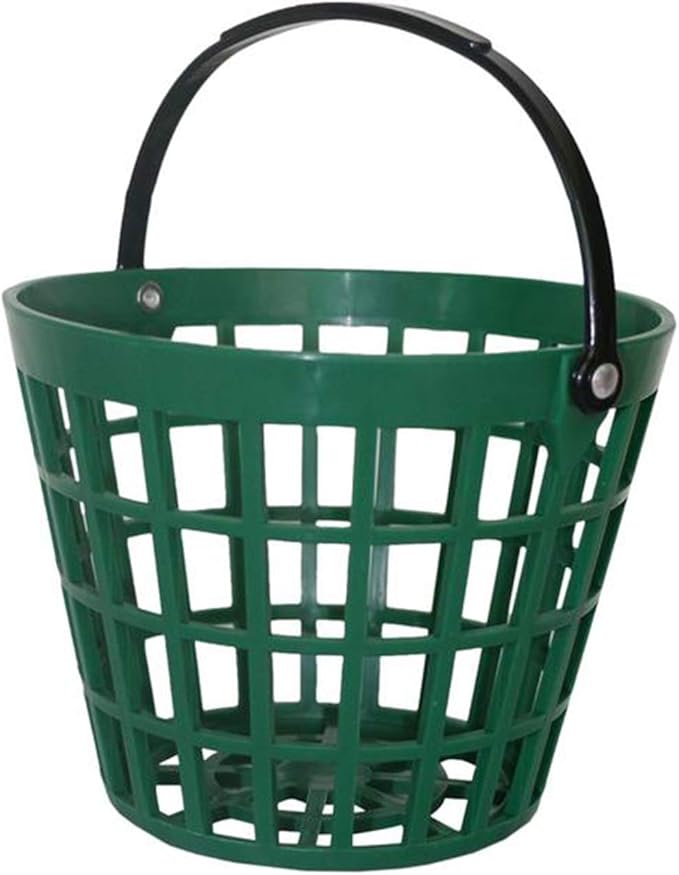 ZLY Golf Ball Basket, Golfball Container with Handle Ball Holder Contain Stadium Accessories