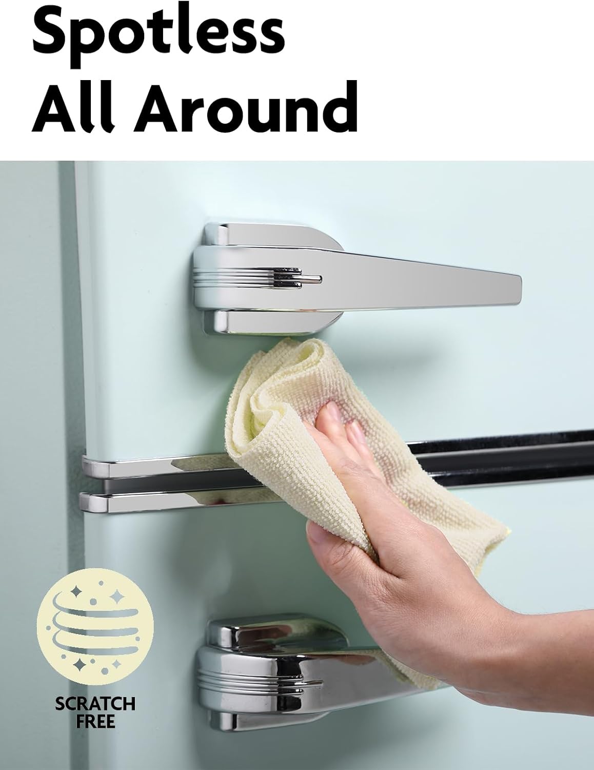 Fantasticlean Microfiber Cleaning Cloth Roll -60 Pack, Tear Away Microfiber Towels, 12" x 12", Reusable, Washable, Scratch Free, Ultra Absorbent Dish Rags for Car, Home, Garage or Shop (Beige & Tan)