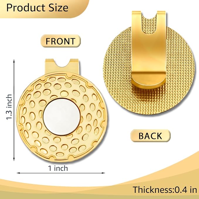 I Love Golf So Much Ball Marker with Magnetic Hat Clip, Funny Golf Accessories Gifts for Men Women, Novelty Birthday Gifts for Men Women Golfer Fan