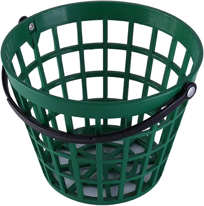 ZLY Golf Ball Basket, Golfball Container with Handle Ball Holder Contain Stadium Accessories