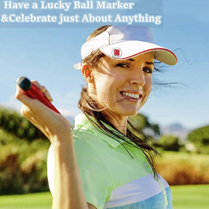 Amy Sport Golf Ball Markers Assorted Patterns Fits All Magnetic Golf Tools Value Set, Alloy Soft Enamel Technique Marker for Hat Clips Gloves Golf Divot Tools Marks
