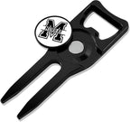 Wolf Golf Towels Personalized Divot Repair Tool | 6-in-1 Premium Divot Tool with Ball Marker | Golf Gifts for Men & Women | Golf Accessories for Men & Women