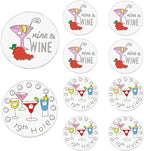 Amy Sport Golf Ball Markers Assorted Patterns Fits All Magnetic Golf Tools Value Set, Alloy Soft Enamel Technique Marker for Hat Clips Gloves Golf Divot Tools Marks