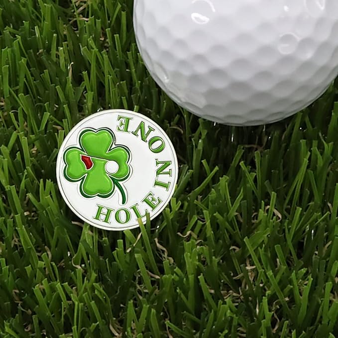 Amy Sport Golf Ball Markers Assorted Patterns Fits All Magnetic Golf Tools Value Set, Alloy Soft Enamel Technique Marker for Hat Clips Gloves Golf Divot Tools Marks