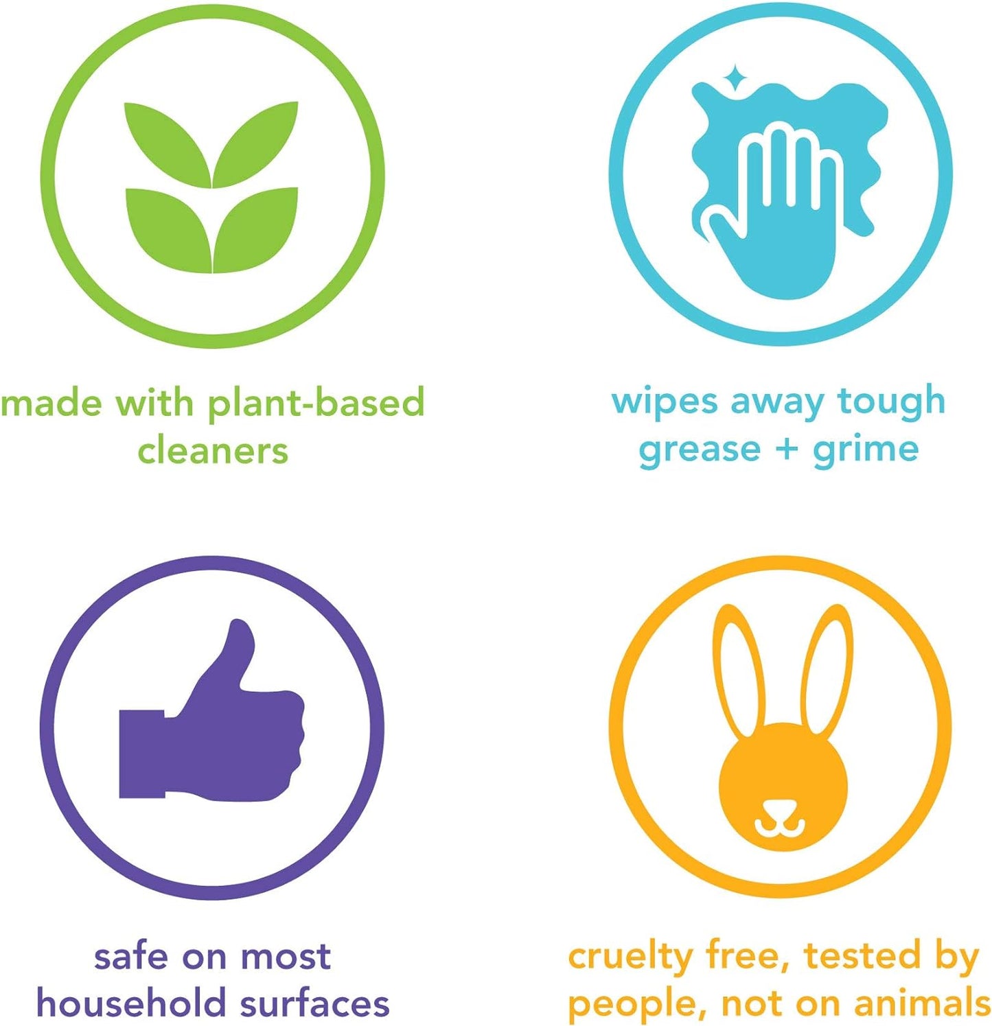 Method All-Purpose Cleaning Wipes, Pink Grapefruit, Multi-Surface, Compostable, 70 Count (Pack of 3)