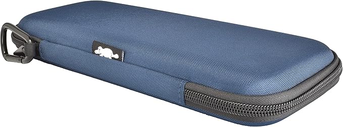 Platypus Golf Co. Golfing Caddie Hard Travel Case Organizer - Hinging Glove Shaper & Holder - Mesh Pocket & Storage Slots for Phone, Tees, Divot Tools & Ball Markers - Golfers Cases for Men & Women
