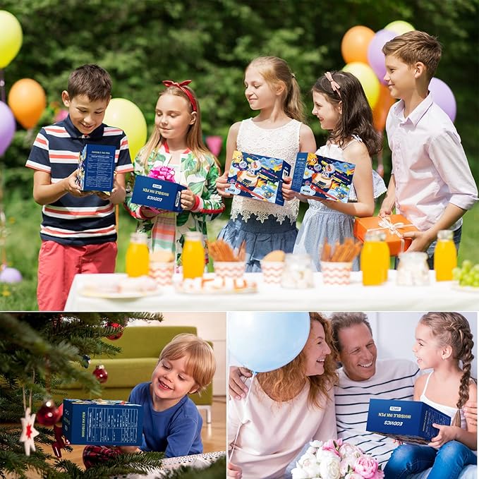 Invisible Ink Pens, 28 Pack Spy Pen Invisible Disappearing Ink Pen with UV Light, Upgrade Exquisite Packaging Magic Pen for Secret Message, Birthday Party, and Kids Halloween Goodies Bags Toy