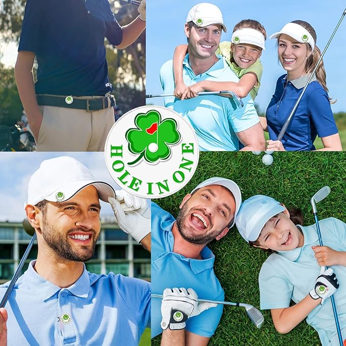 Amy Sport Golf Ball Markers Assorted Patterns Fits All Magnetic Golf Tools Value Set, Alloy Soft Enamel Technique Marker for Hat Clips Gloves Golf Divot Tools Marks