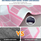 Hylaea Athletic Running Socks Cushion Padded Moisture Wicking Low Cut