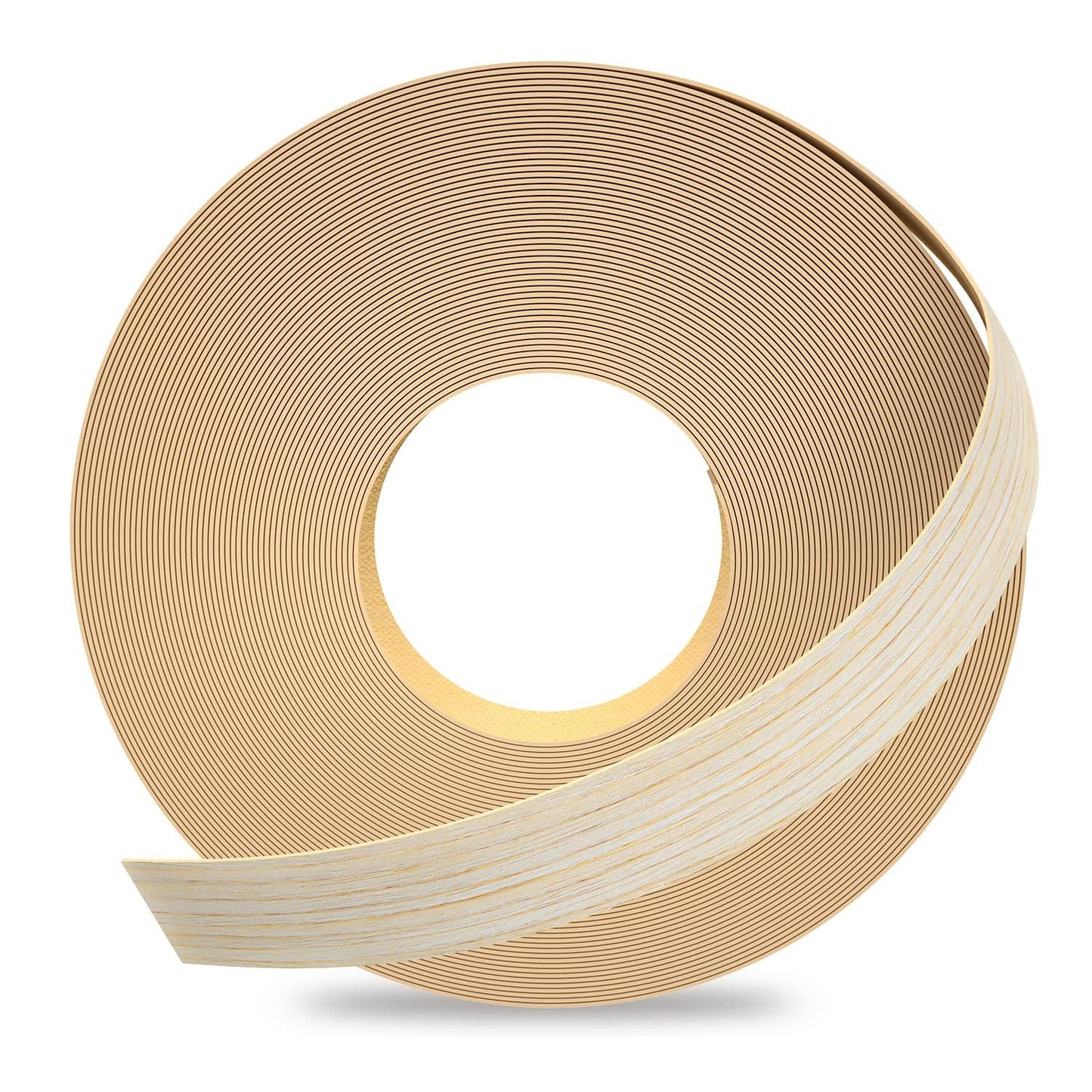 GSCIT Club Oak Edge Banding, 3/4 inch x 25ft roll of Veneer Edge Banding Preglued Flexible, Real Wood Tape Banding