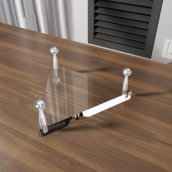 Acrylic Ball Holder 3-Pack, Small Size for Baseball, Softball & Golf Ball; Medium & Large Size for Basketball, Soccer, Volleyball; Horizontal Size for Rugby and Football