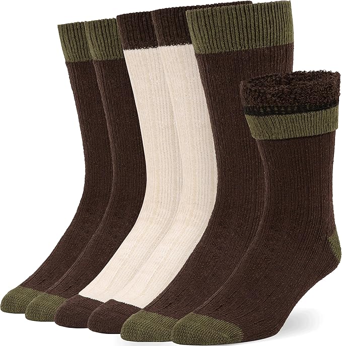 Alvada Warm Thermal Wool Socks for Winter Moisture Wicking and Breathable Cozy Boot Socks
