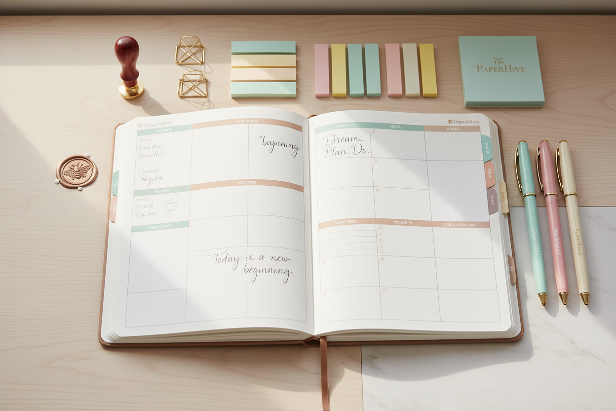 The PaperHive’s planners help me stay organized and motivated every day
