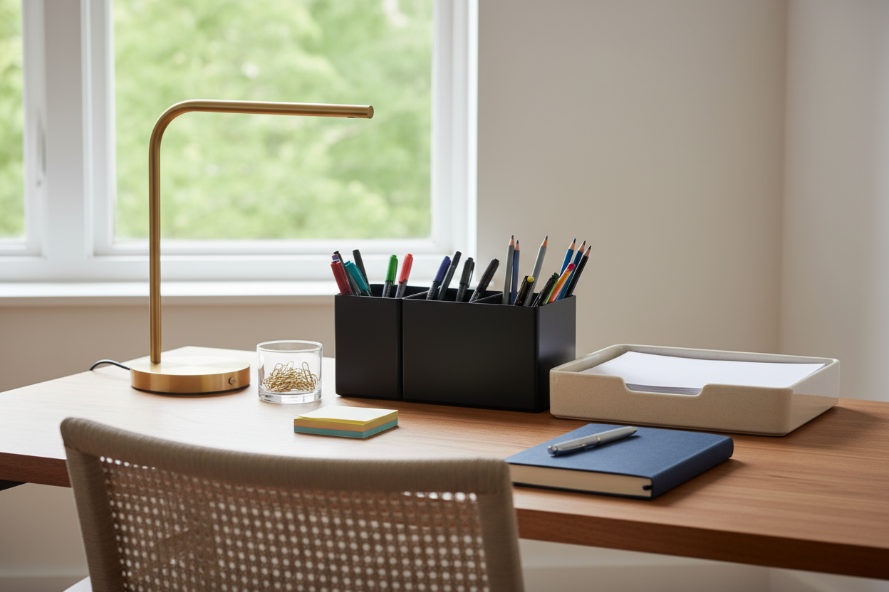 Their desk accessories made a huge difference in my home-office.